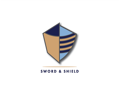 Thirty Logos Day 12. Sword & Shield logo securitysystem swordshield thirtylogos