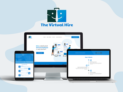 The Virtual Hire Landing Page