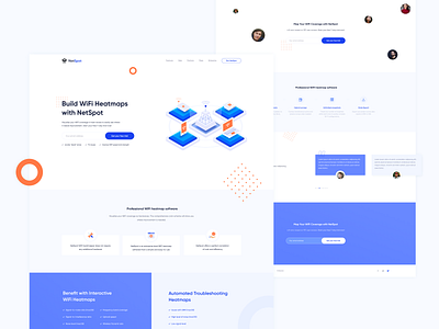 NetSpot Landing page
