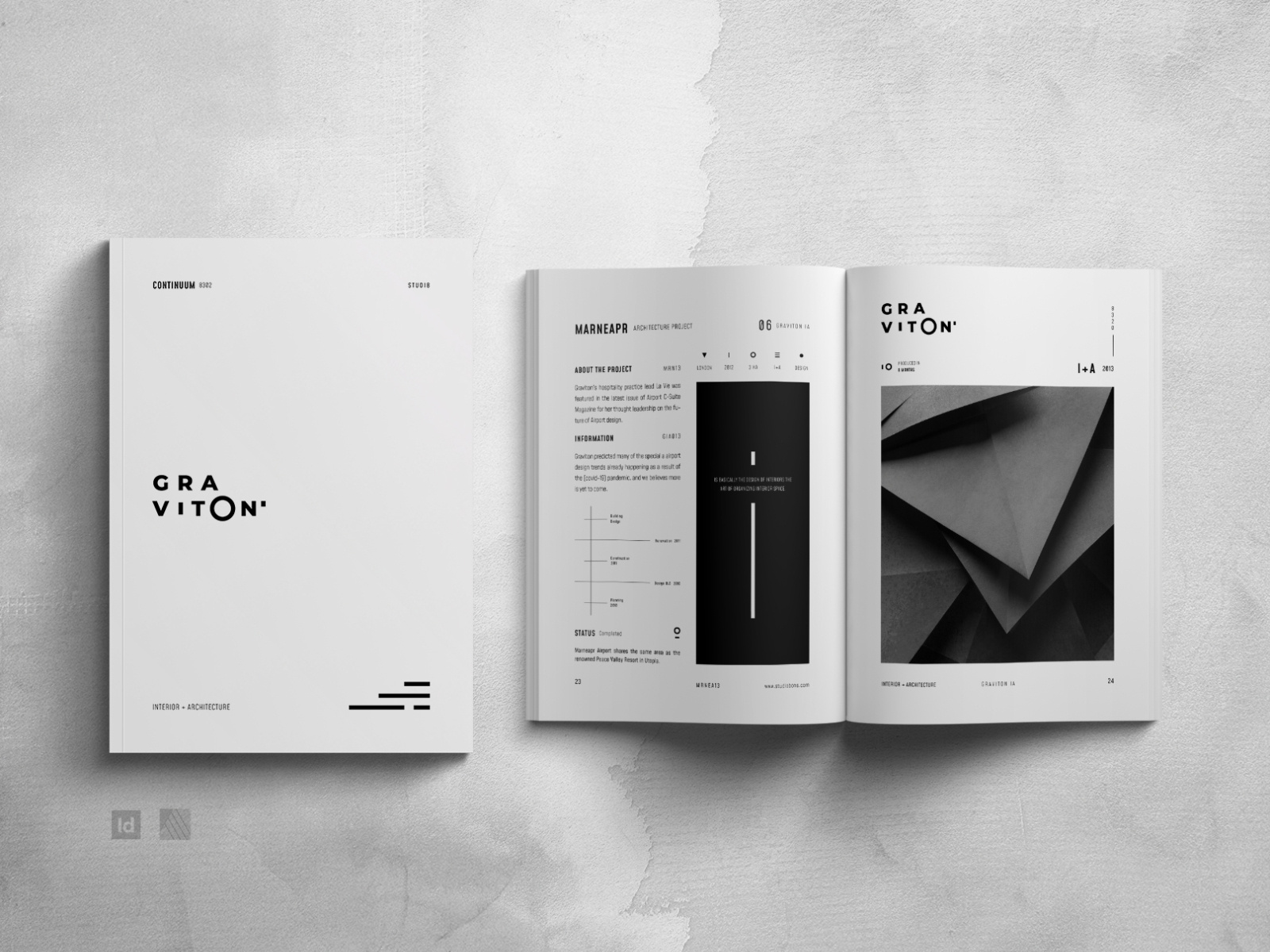 Graviton Architecture Portfolio Brochure By Studio Bons On Dribbble
