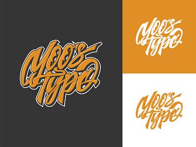 Yog's Type Logo Type adobe illustrator branding clean design handlettering lettering logo logo design typography vector