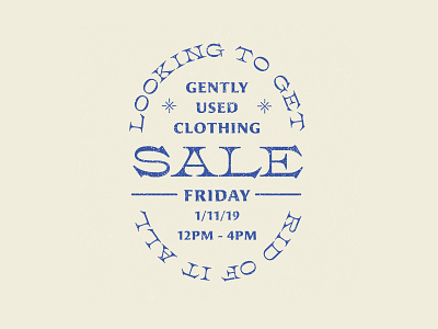 Clothing Sale