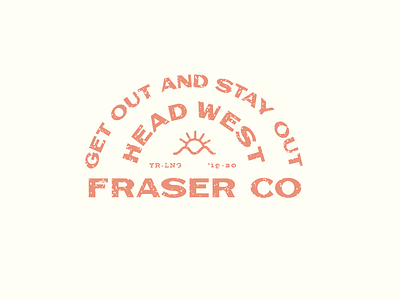 Head Out West branding design illustration illustrator lettering type typography vector