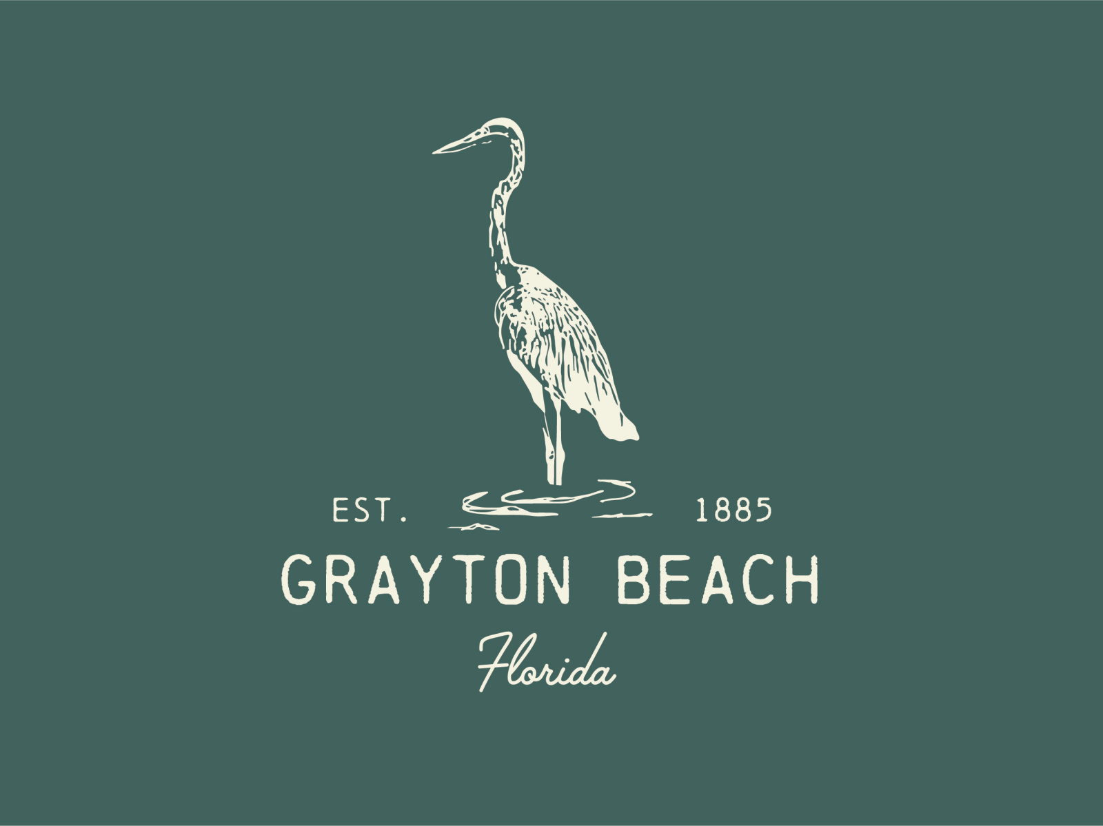 Grayton Beach Logo 2~ by Heidi Kieffer on Dribbble