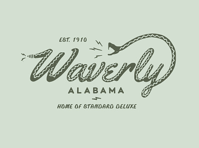 Waverly issssssssssss cool branding design identity illustration illustrator lettering logo type typography vector