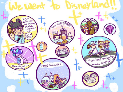 Didney comic food illustration travel webcomic