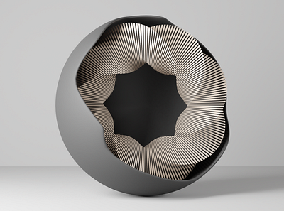 Minimalist Sculpture 3d 3d art blender blender3d design graphic design minimalist visualart