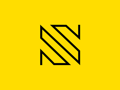 S letter mark contemporary logo mark modern