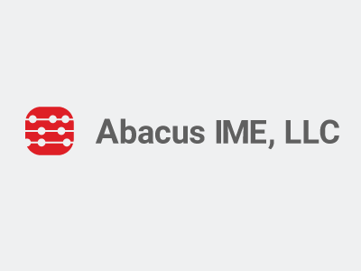 Abacus IME logo branding design graphic logo medical