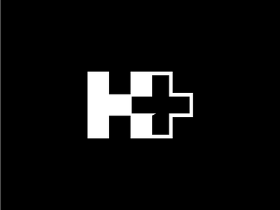 H+ logo graphicdesign icon lettermark logo music