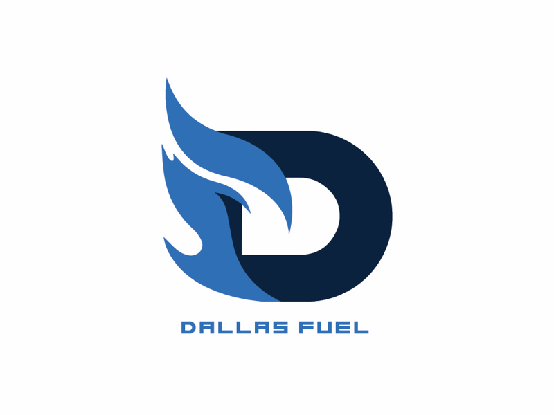 Dallas Fuel logo redesign by BGdesignworks on Dribbble