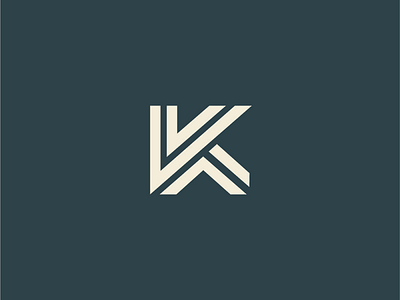 K letter mark graphicdesign lettermark logomark type