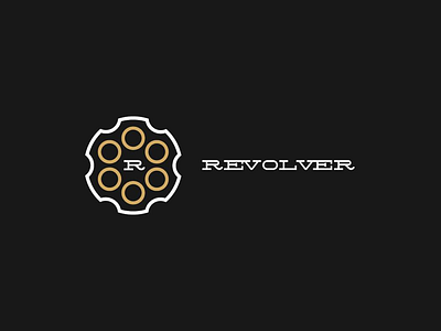 Revolver logo concept graphicdesign icon logo symbol