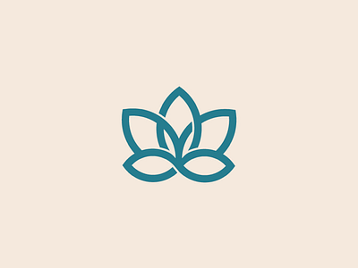Lotus logo mark branding business fitness graphicdesign health icon logo logodesign mark symbol