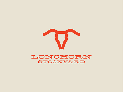 Longhorn Stockyard logo mark + type