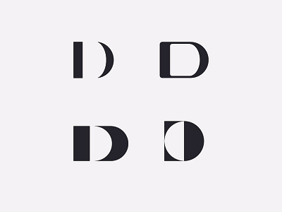 D letter mark exploration by BGdesignworks on Dribbble