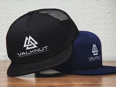 Valknut Hat mockup graphicdesign icon lettermark logo logomark mark monogram symbol type