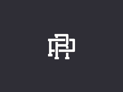 RP monogram design graphicdesign icon lettermark logo mark monogram symbol type