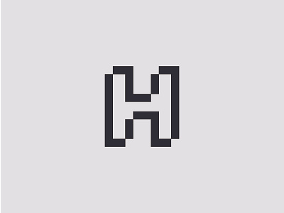 H #36DaysOfType design graphicdesign icon lettermark logo logomark mark modern symbol type