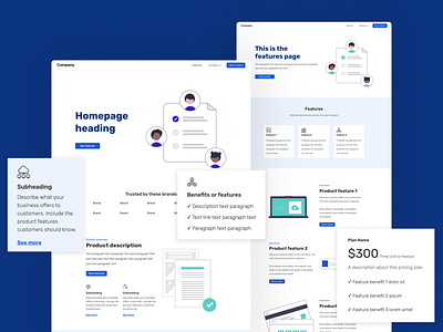 Renaissance Template - Free cloneable on Webflow cards features freebies landing page product page responsive startup startup marketing template webflow