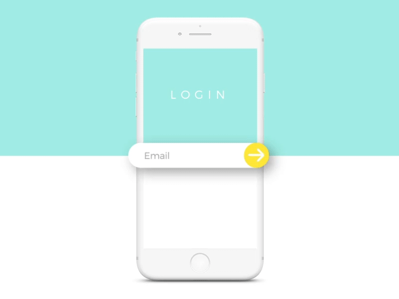 Check it... Login button gif interaction login motion transitions ui ux