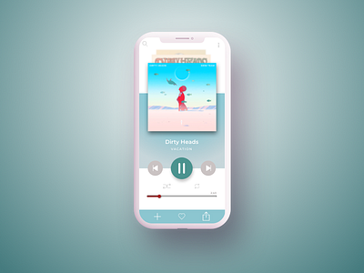 Daily UI Challenge #009 Music Player