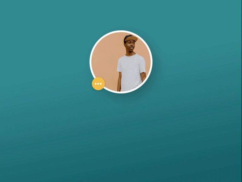 Daily UI Challenge #27 Dropdown profile messages dropdown dropdown menu 027 uidesign interaction gif animation dailyui