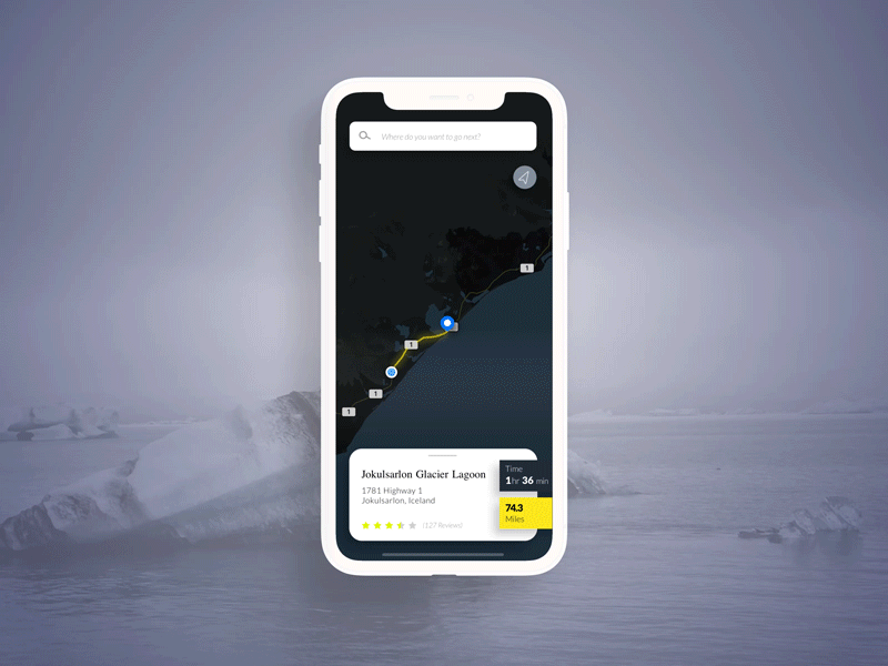 Daily UI Challenge #29 Map