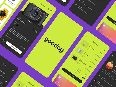 Gooday app UI