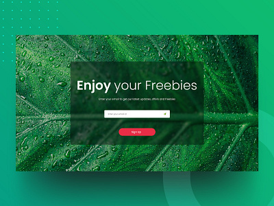 Enjoy your freebies branding design india teamnomads typography ui vector