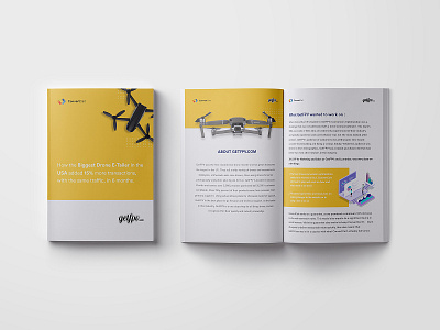 Case study design for GetFPV branding casestudy convertcart design getfpv india typography