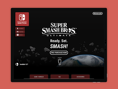 Landing Page! Super Smash Bros Ultimate - Day 003