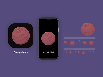 App Icon! Google Mars - Day 005