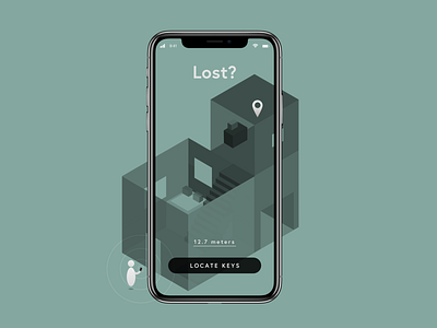Location Tracker • Lost Keys App Concept • Day 020