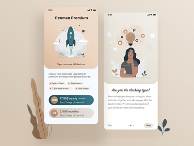 Mobile App Design Concept