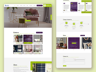 Blinds Website Design