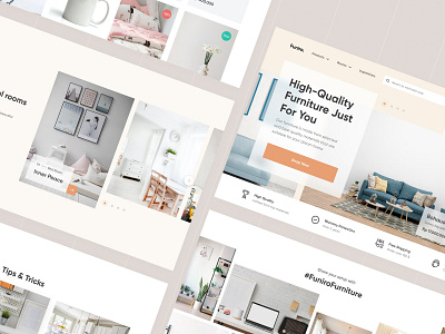 Furniture Website Design