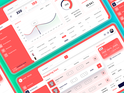 Shopping Dashboard Design