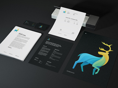 #D Stationary Branding