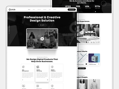 Design Solution web template design new ui ui design uidesign ux web design webdesign website website design