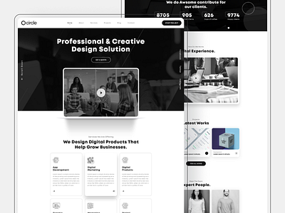 Design Solution web template