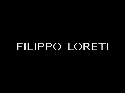 WORDMARK Design for Filippo Loreti Watches brand branding fashion logo logotype type typography watches wordmark