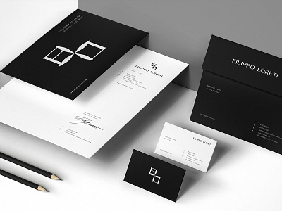 Branding design for Filippo Loreti Watches brand branding design fashion fashion design identity logo logotype monogram visual identity wordmark