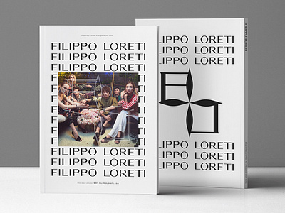 Branding design for Filippo Loreti Watches brand branding editorial fashion identity logo logotype magazine monogram wordmark