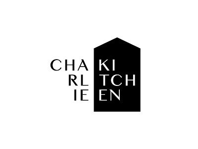 CHARLIE KITCHEN brand branding design identity kitchen logo logotype mark minimal monogram restaurant restaurant logo symbol type typography wordmark