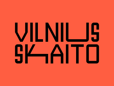 Vilnius Skaito / Vilnius Reads Branding