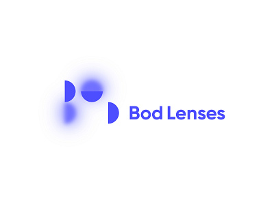 Bod Lenses Logo & Visual Identity blur brand branding design identity lenses lithuinia logo logotype minimal symbol typography visual identity wordmark