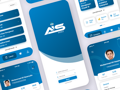 Redesign AIS Mobile App (Unofficial) appdesign design landingpage mobile ui uidesign ux webdesign
