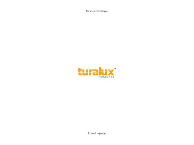 Turalux ( logo design ) adobe advertising azerbaijan baku design dribbble hellodribblers illustration logo logo design logodesign logotype orange logo travel travel agency travel logo