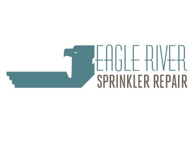 Eagle River Logo brand identity logo type lockup